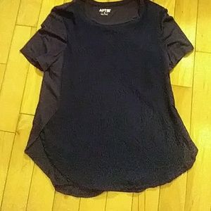 Cute navy blue blouse